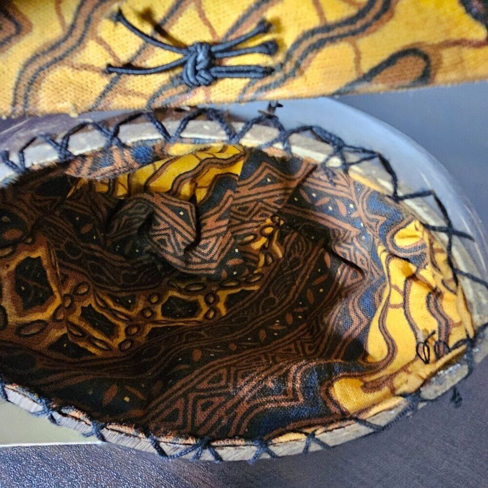 Handmade Coconut Shell Purse Boho Tropical Beach Festival Crossbody Bag Unique - Picture 6 of 10